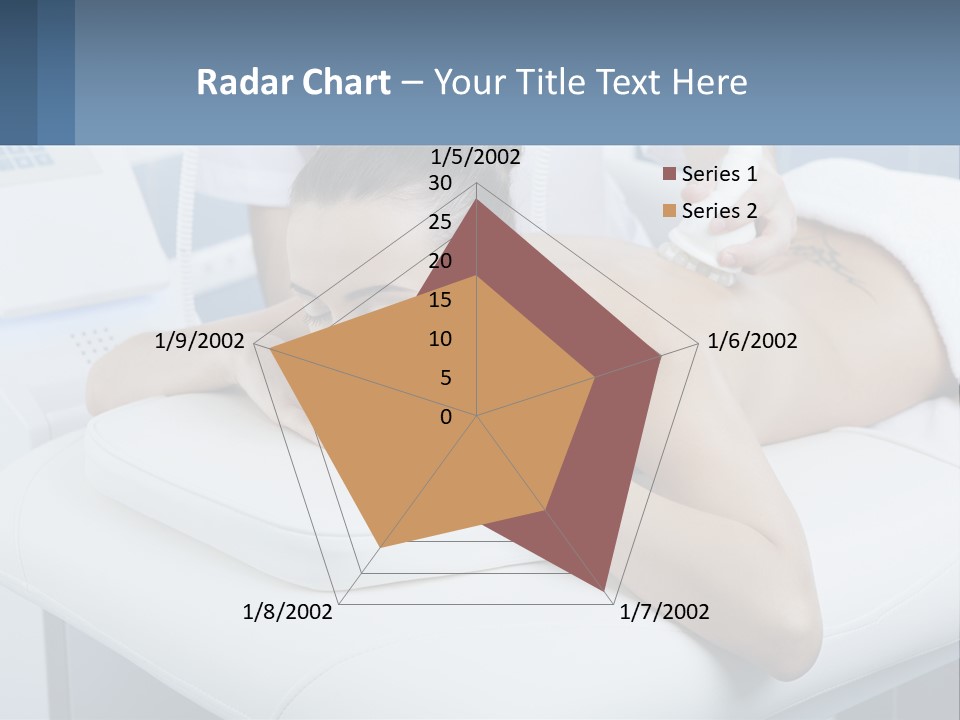 A Woman Getting A Massage In A Beauty Salon PowerPoint Template