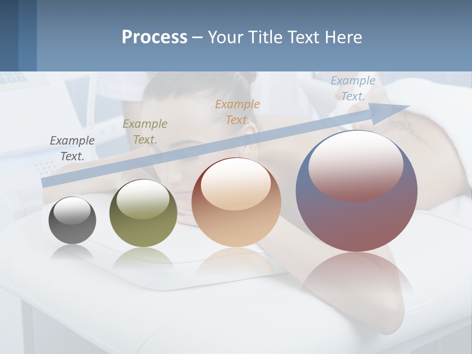 A Woman Getting A Massage In A Beauty Salon PowerPoint Template