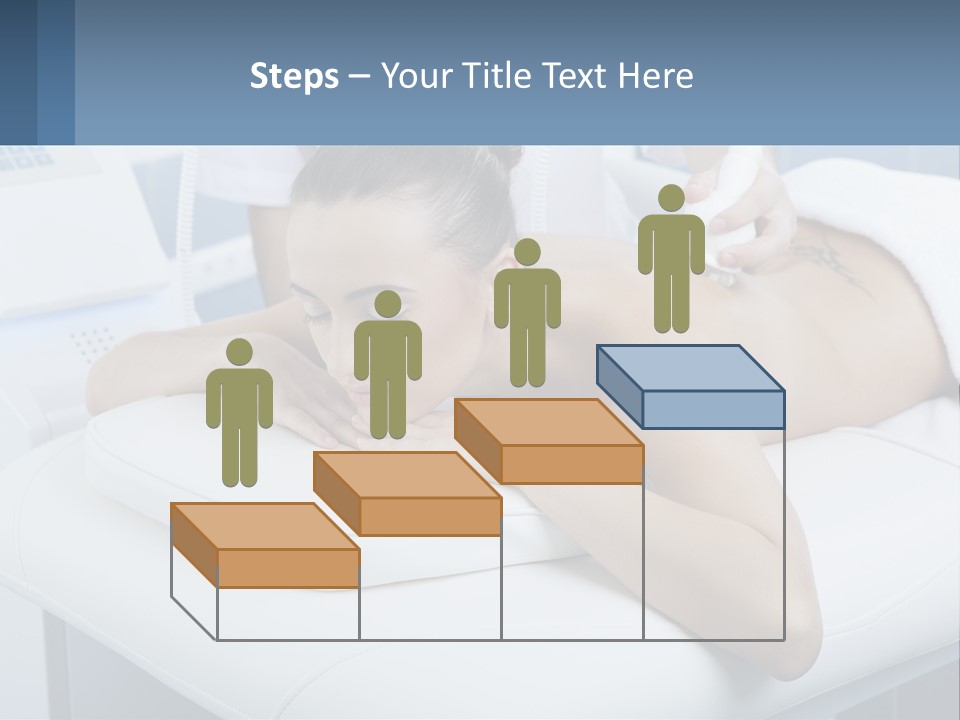 A Woman Getting A Massage In A Beauty Salon PowerPoint Template