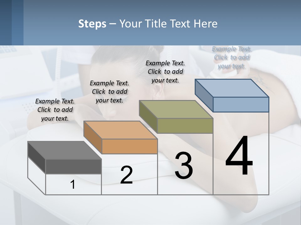 A Woman Getting A Massage In A Beauty Salon PowerPoint Template