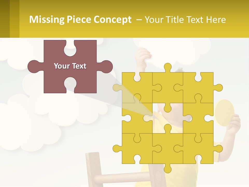 A Young Boy Holding A Ping Pong Paddle PowerPoint Template