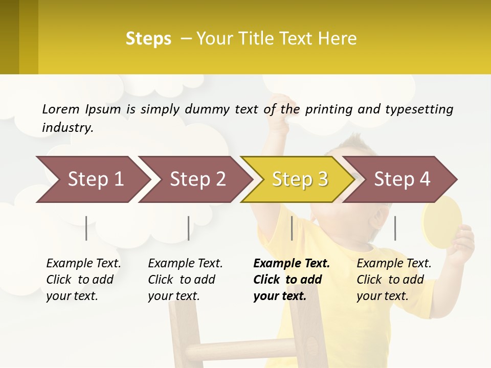 A Young Boy Holding A Ping Pong Paddle PowerPoint Template