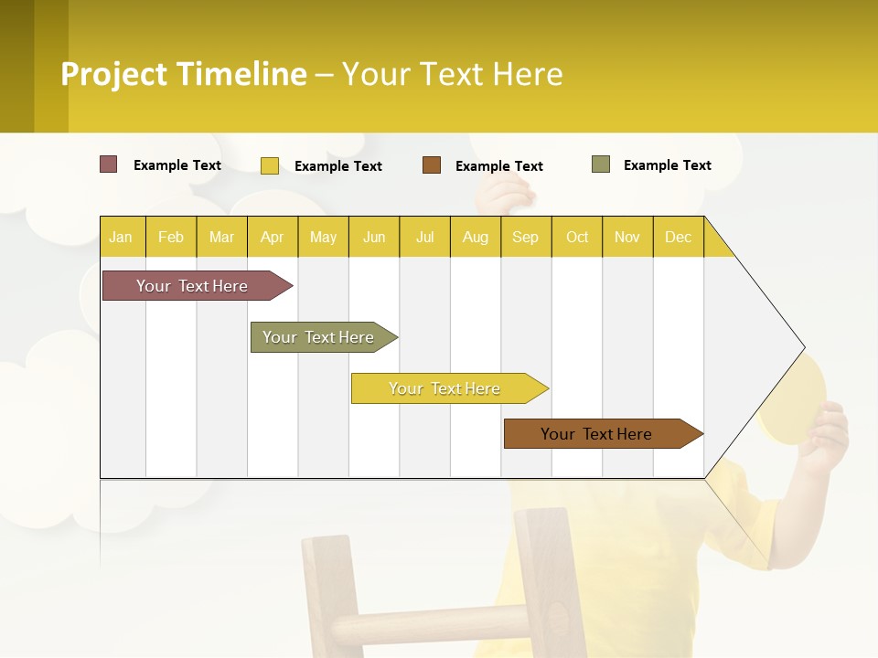 A Young Boy Holding A Ping Pong Paddle PowerPoint Template