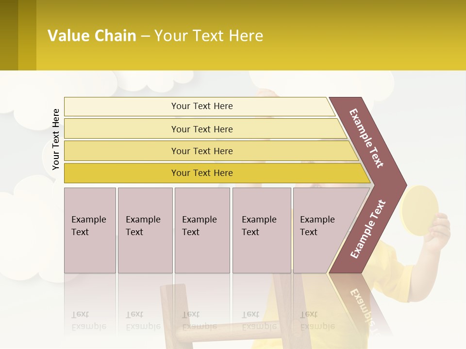 A Young Boy Holding A Ping Pong Paddle PowerPoint Template