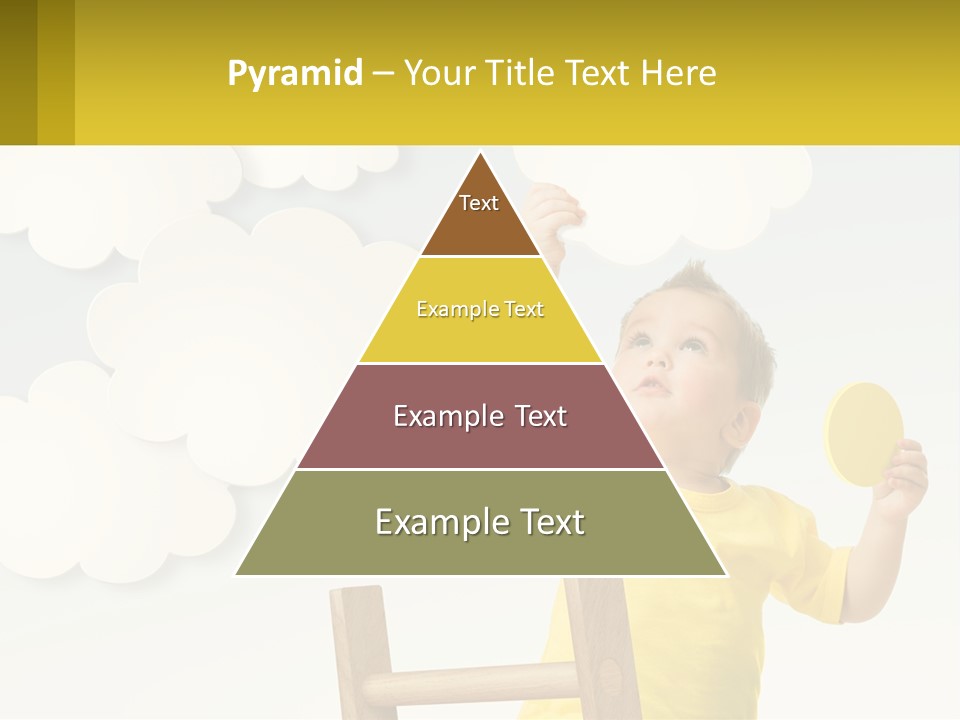 A Young Boy Holding A Ping Pong Paddle PowerPoint Template