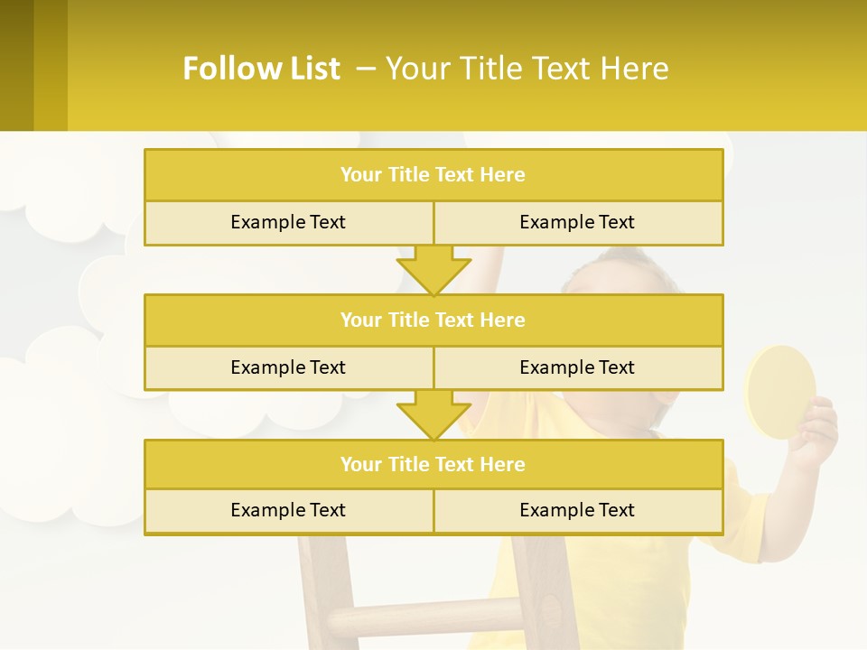 A Young Boy Holding A Ping Pong Paddle PowerPoint Template