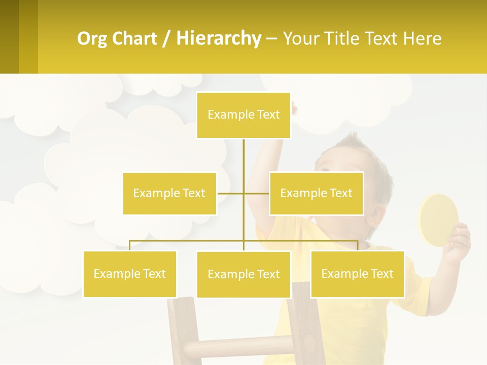 A Young Boy Holding A Ping Pong Paddle PowerPoint Template