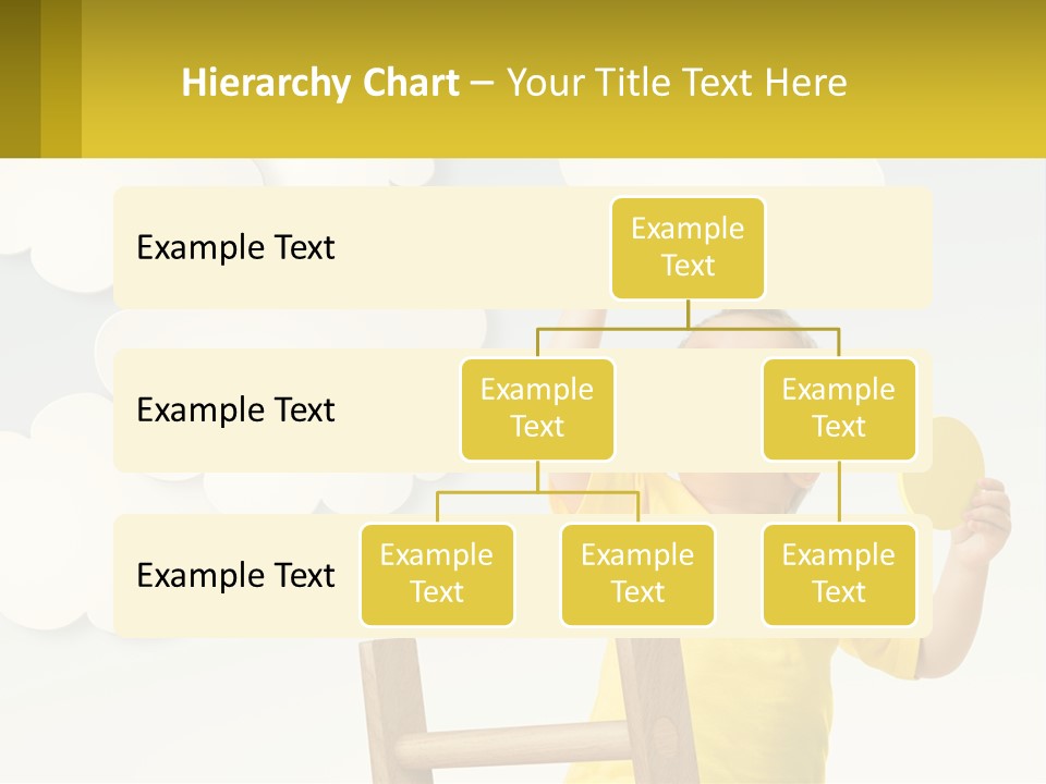 A Young Boy Holding A Ping Pong Paddle PowerPoint Template
