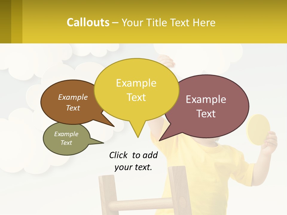 A Young Boy Holding A Ping Pong Paddle PowerPoint Template