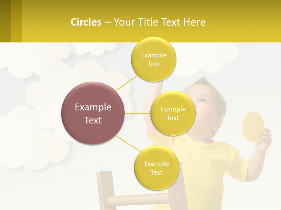 A Young Boy Holding A Ping Pong Paddle PowerPoint Template