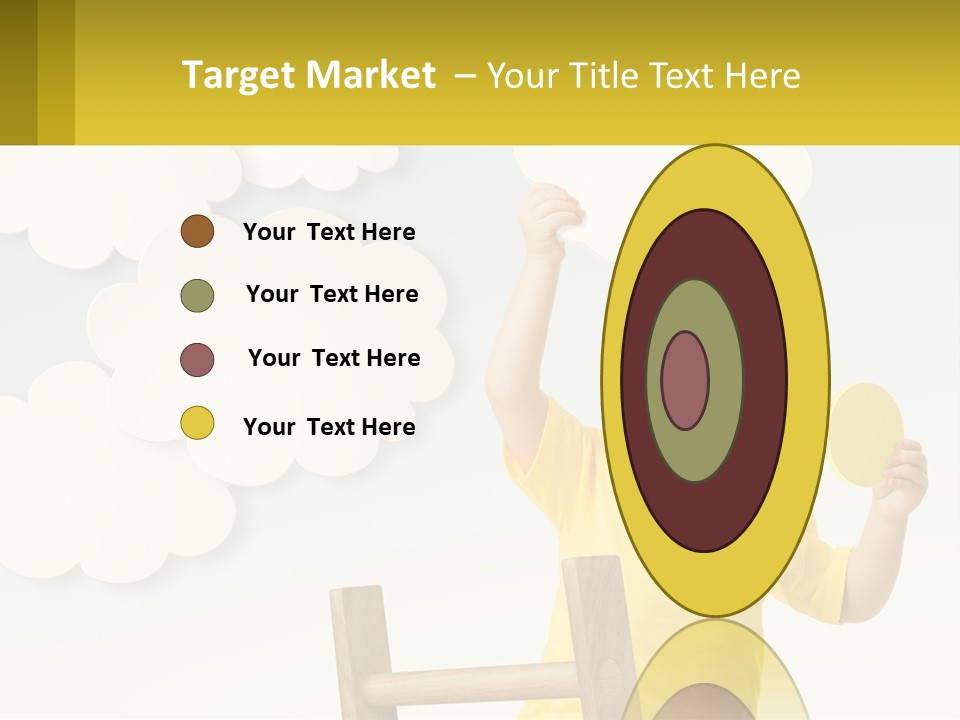 A Young Boy Holding A Ping Pong Paddle PowerPoint Template