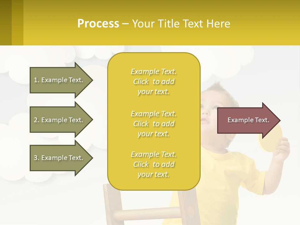 A Young Boy Holding A Ping Pong Paddle PowerPoint Template
