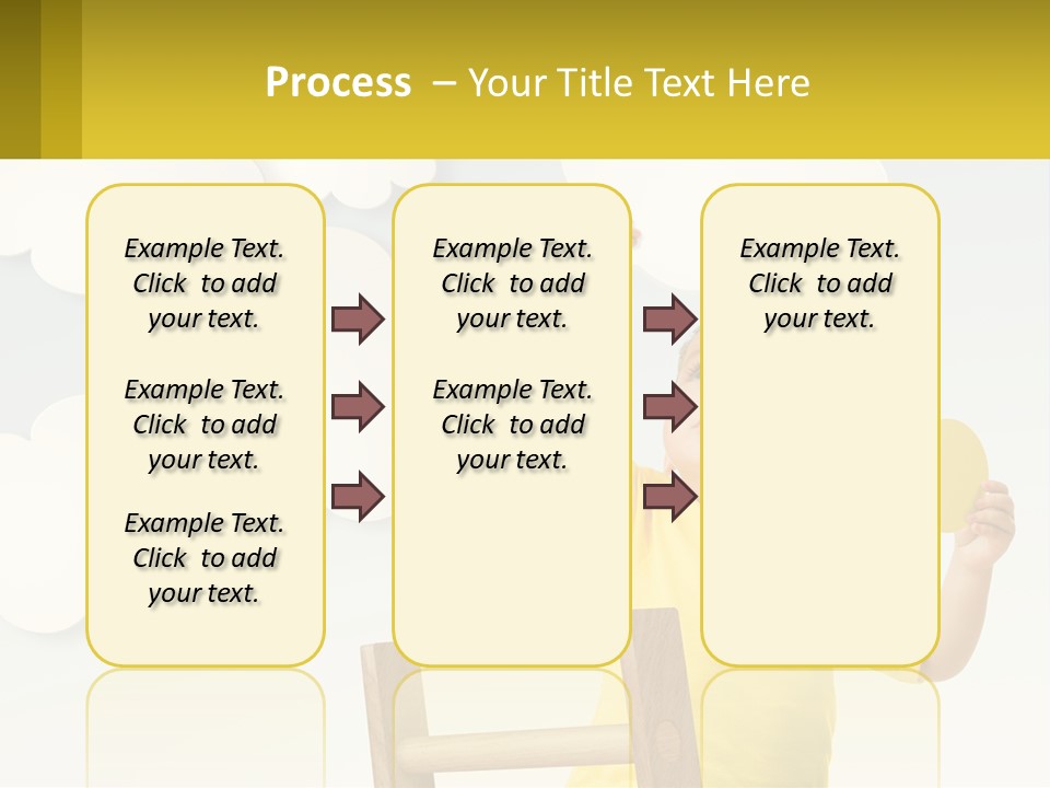A Young Boy Holding A Ping Pong Paddle PowerPoint Template