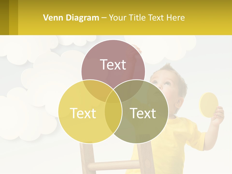 A Young Boy Holding A Ping Pong Paddle PowerPoint Template