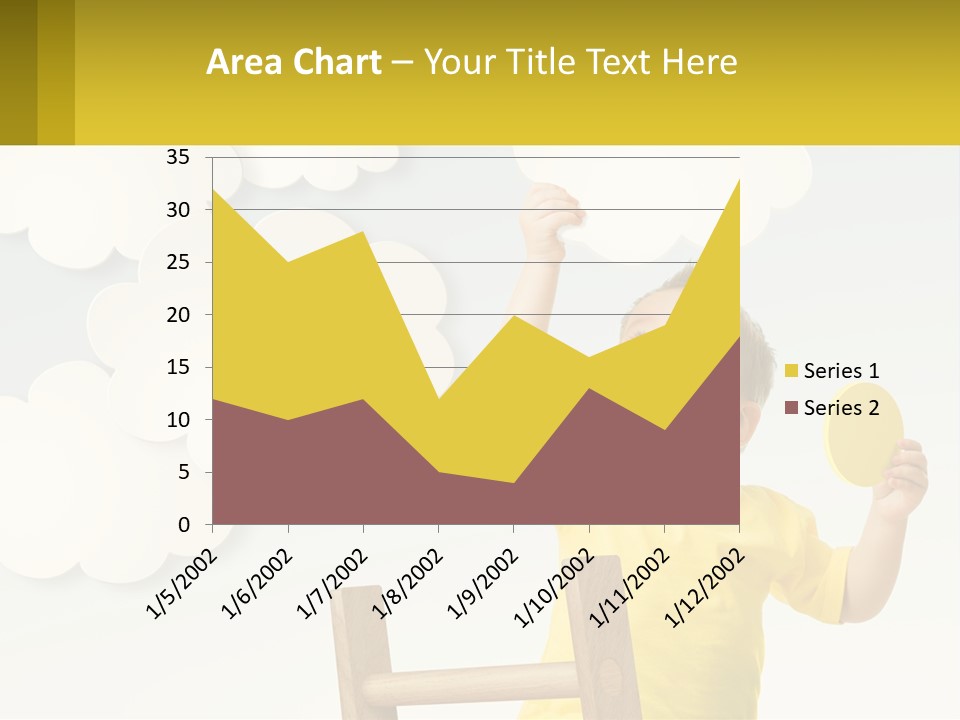 A Young Boy Holding A Ping Pong Paddle PowerPoint Template