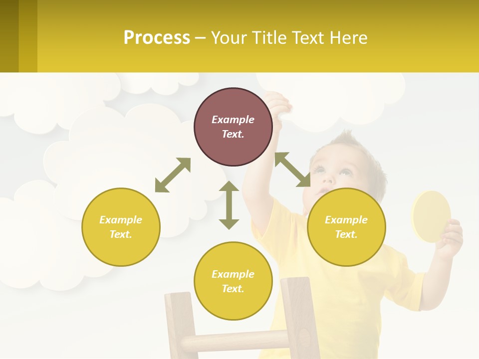 A Young Boy Holding A Ping Pong Paddle PowerPoint Template