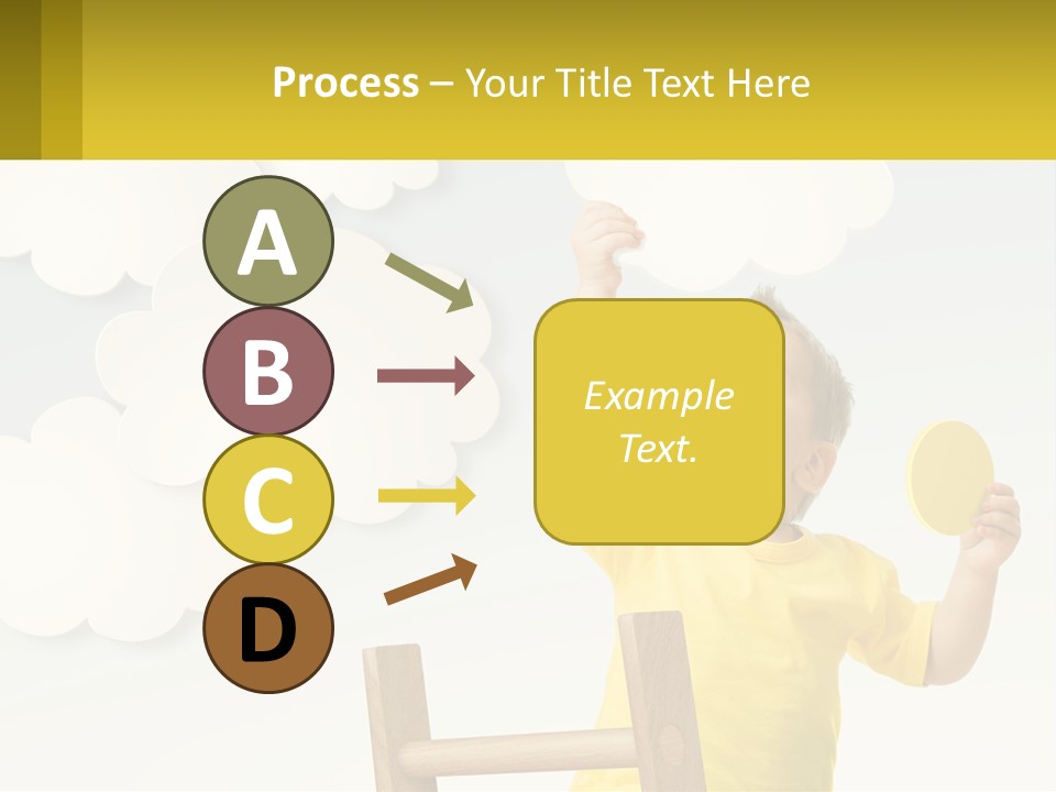 A Young Boy Holding A Ping Pong Paddle PowerPoint Template