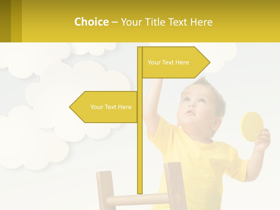 A Young Boy Holding A Ping Pong Paddle PowerPoint Template