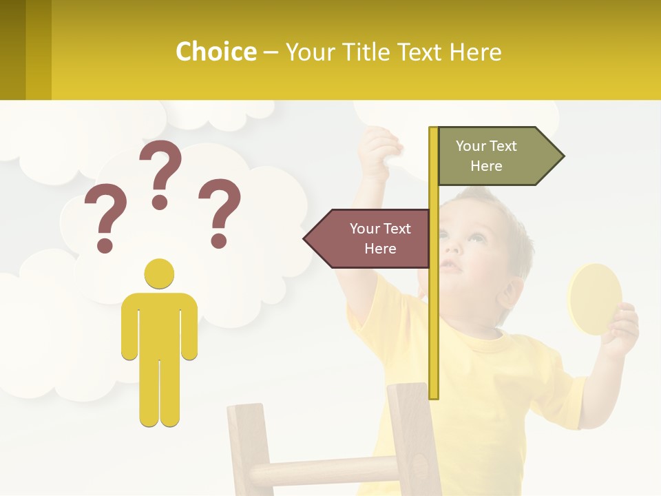 A Young Boy Holding A Ping Pong Paddle PowerPoint Template