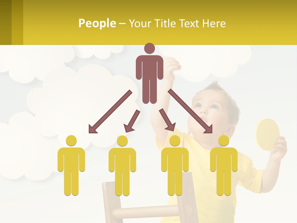 A Young Boy Holding A Ping Pong Paddle PowerPoint Template