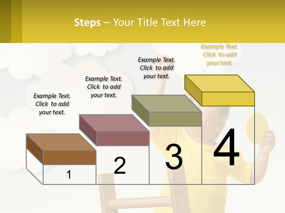 A Young Boy Holding A Ping Pong Paddle PowerPoint Template