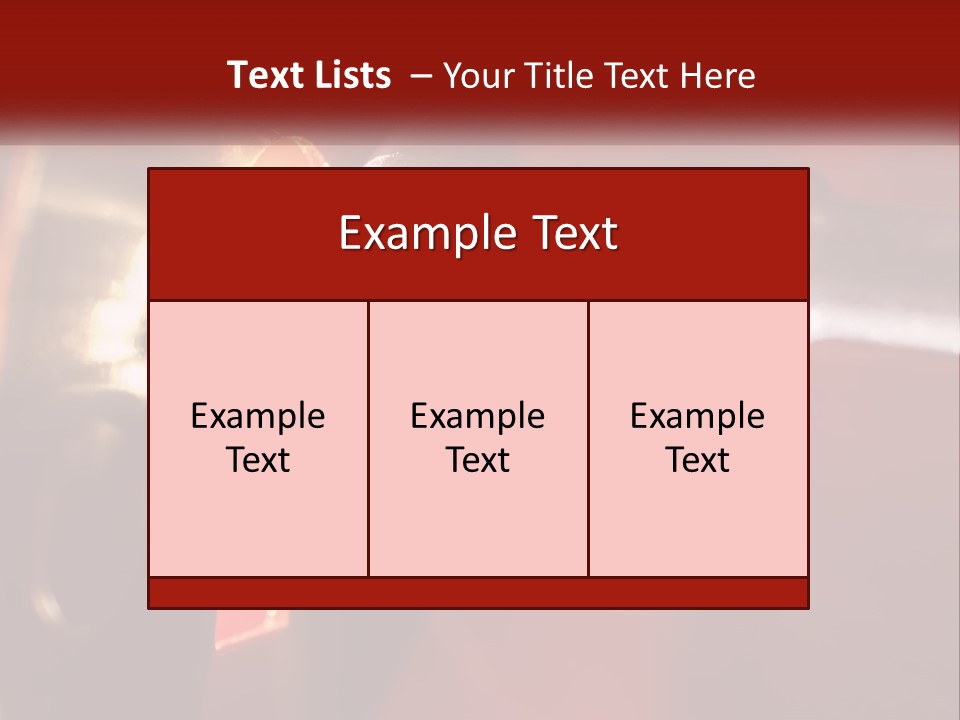 A Key On A Keyhole With A Red Background PowerPoint Template
