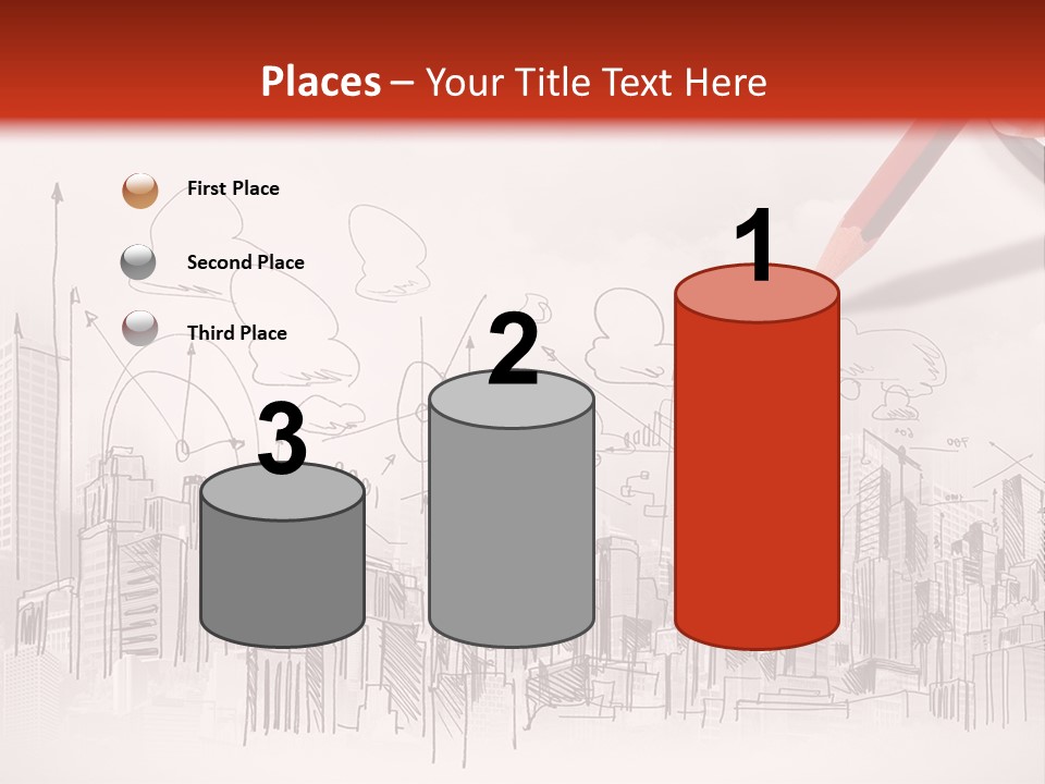 A Person Writing On A Piece Of Paper With A Pencil PowerPoint Template