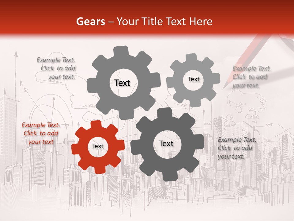 A Person Writing On A Piece Of Paper With A Pencil PowerPoint Template