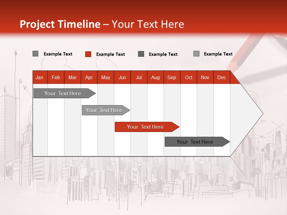 A Person Writing On A Piece Of Paper With A Pencil PowerPoint Template