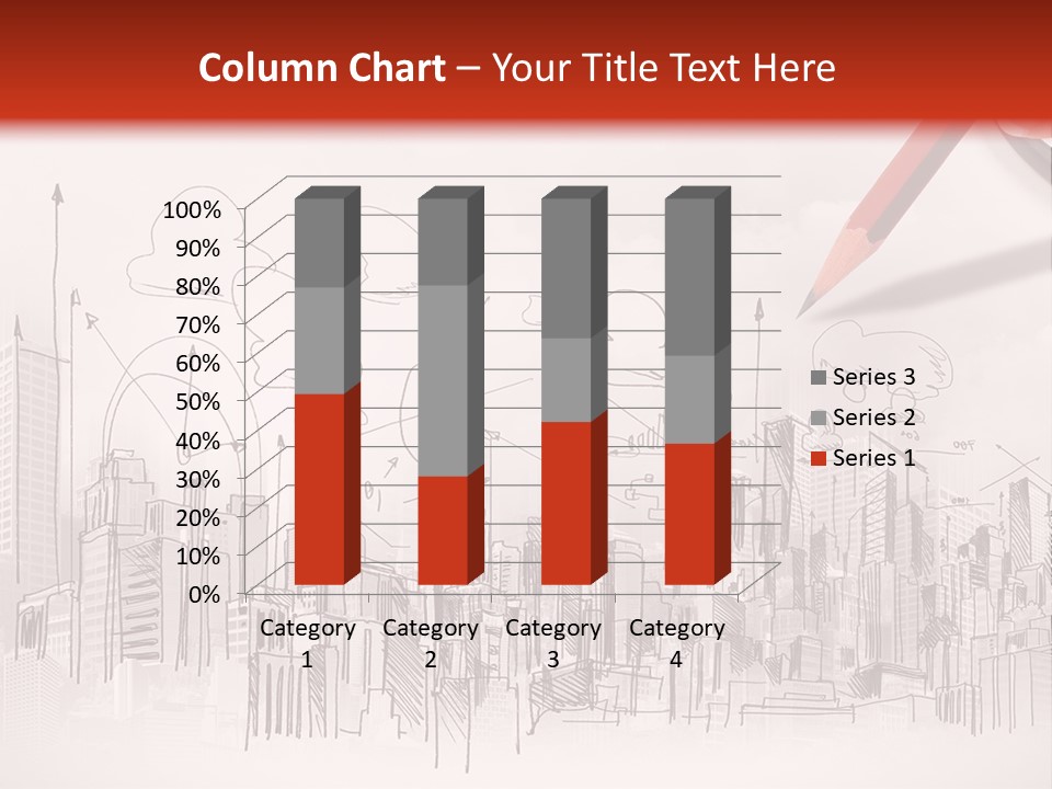 A Person Writing On A Piece Of Paper With A Pencil PowerPoint Template