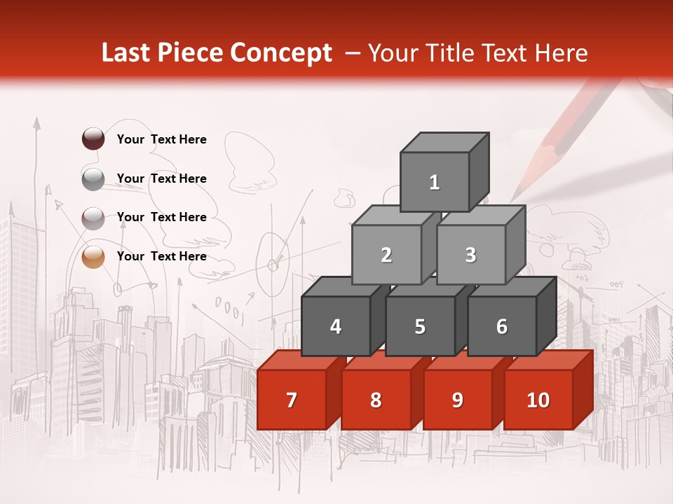 A Person Writing On A Piece Of Paper With A Pencil PowerPoint Template