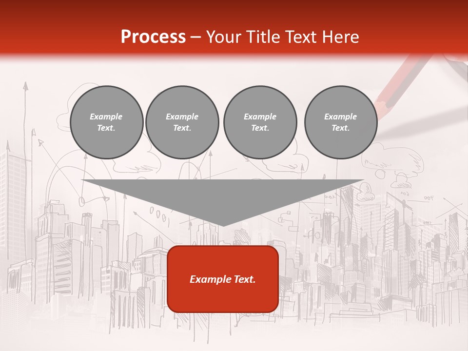 A Person Writing On A Piece Of Paper With A Pencil PowerPoint Template