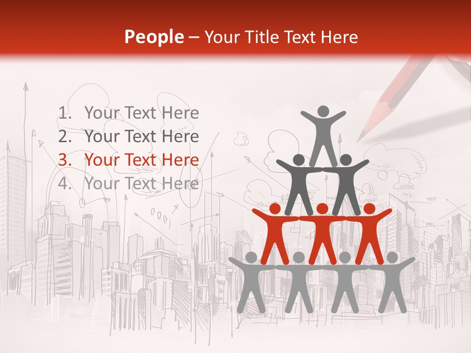 A Person Writing On A Piece Of Paper With A Pencil PowerPoint Template