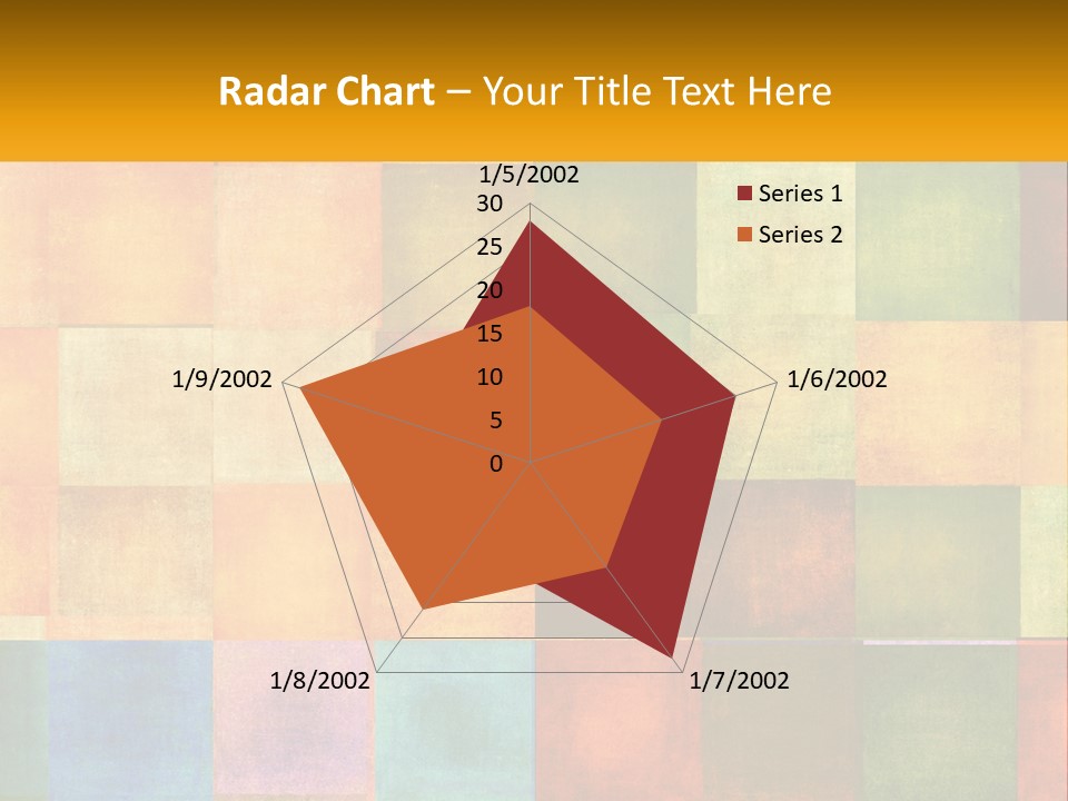 A Colorful Background With Squares Of Different Colors PowerPoint Template