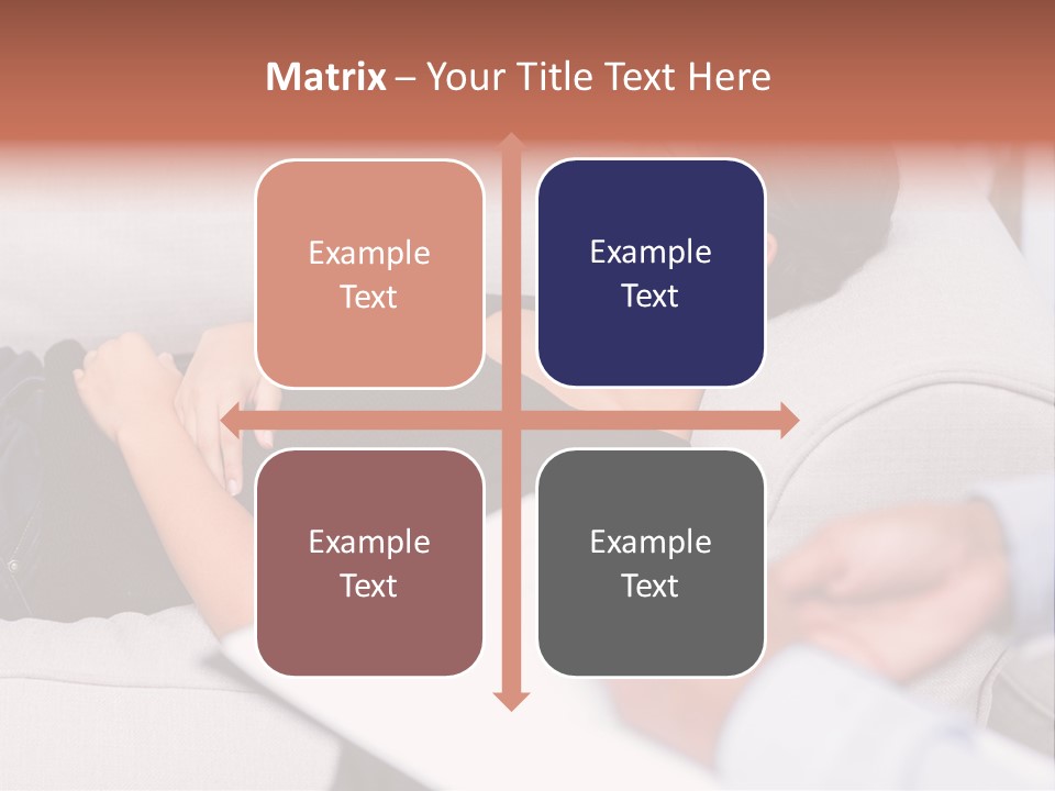 A Woman Laying On A Couch With Her Hand On Her Stomach PowerPoint Template