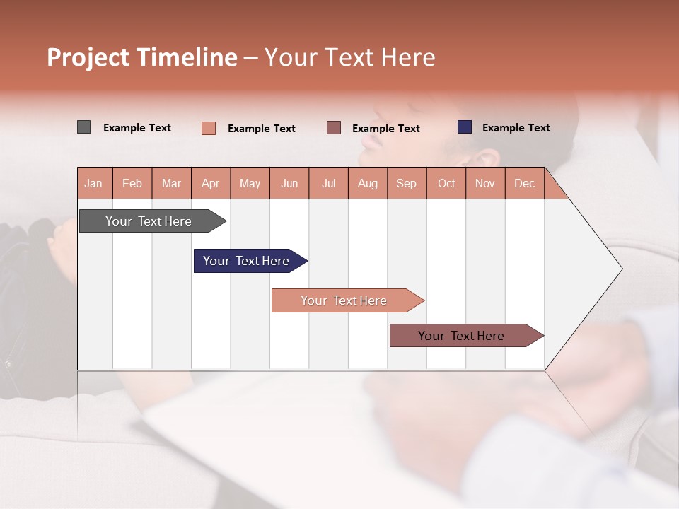 A Woman Laying On A Couch With Her Hand On Her Stomach PowerPoint Template