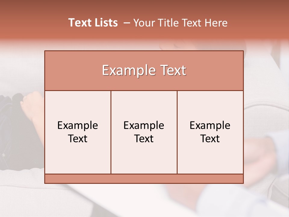 A Woman Laying On A Couch With Her Hand On Her Stomach PowerPoint Template