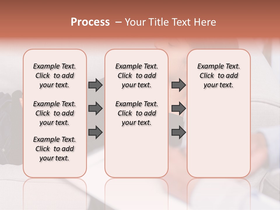 A Woman Laying On A Couch With Her Hand On Her Stomach PowerPoint Template