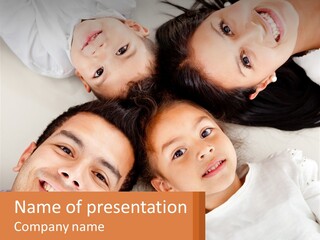 A Group Of People Laying On Top Of Each Other PowerPoint Template