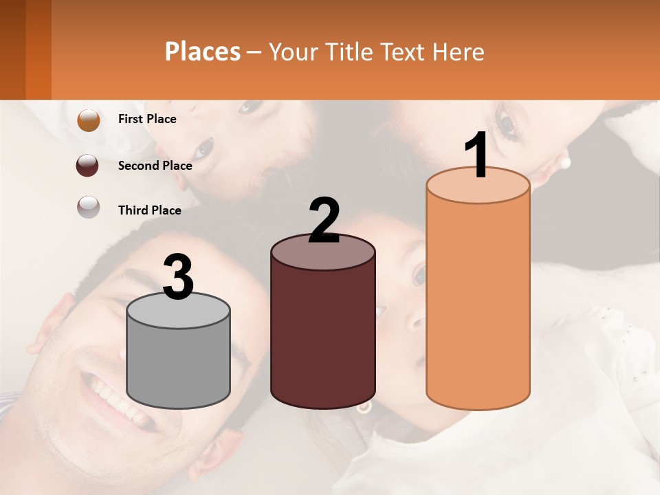 A Group Of People Laying On Top Of Each Other PowerPoint Template