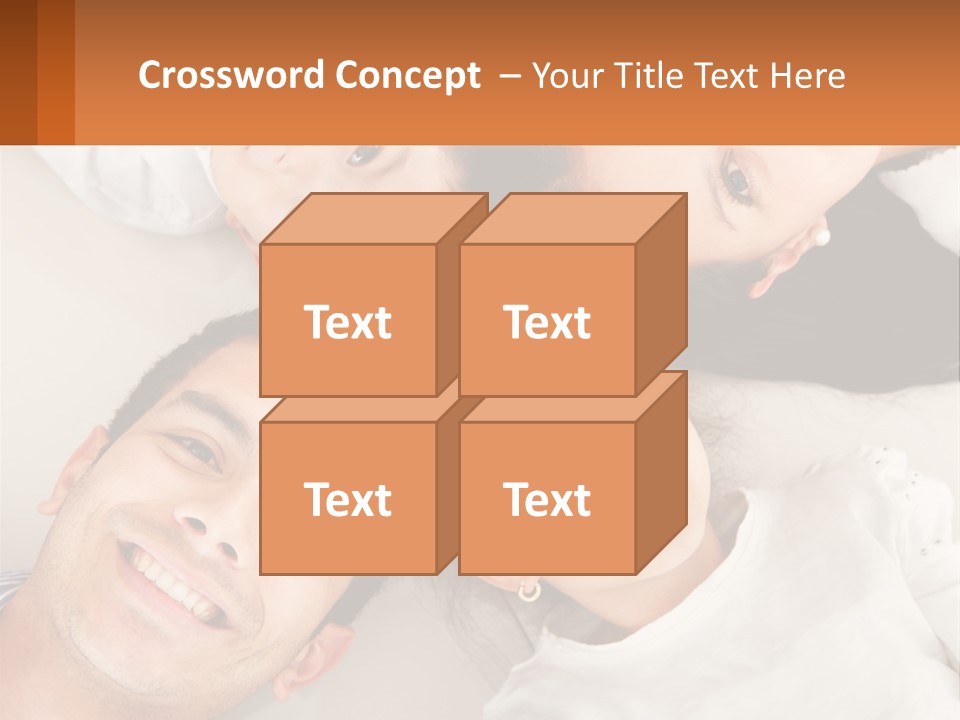 A Group Of People Laying On Top Of Each Other PowerPoint Template