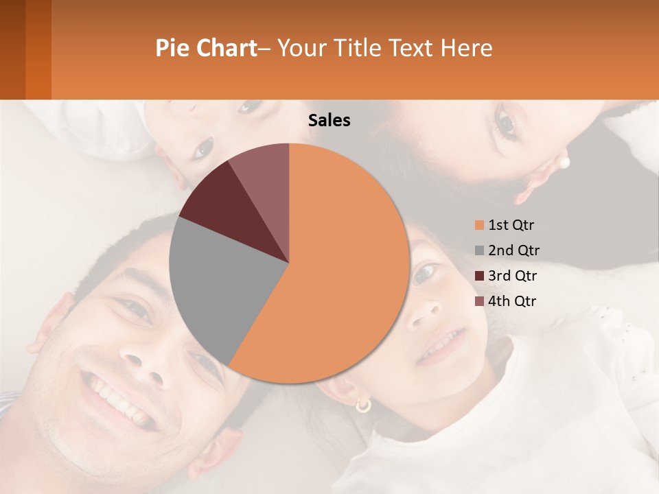 A Group Of People Laying On Top Of Each Other PowerPoint Template