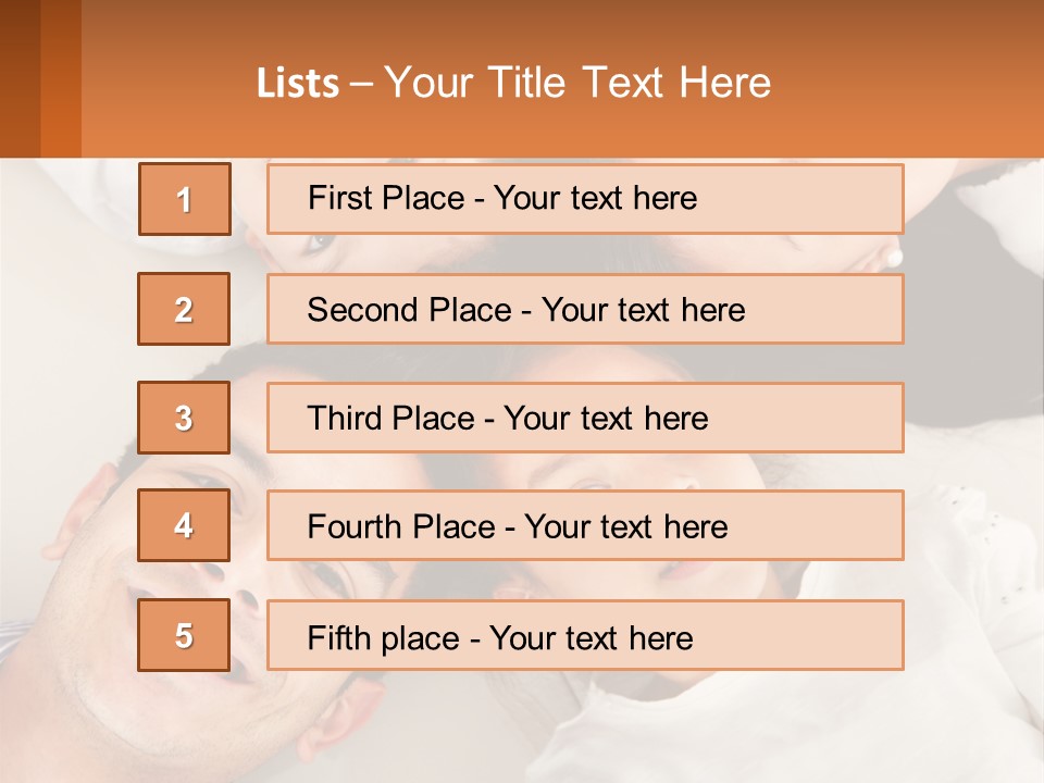 A Group Of People Laying On Top Of Each Other PowerPoint Template