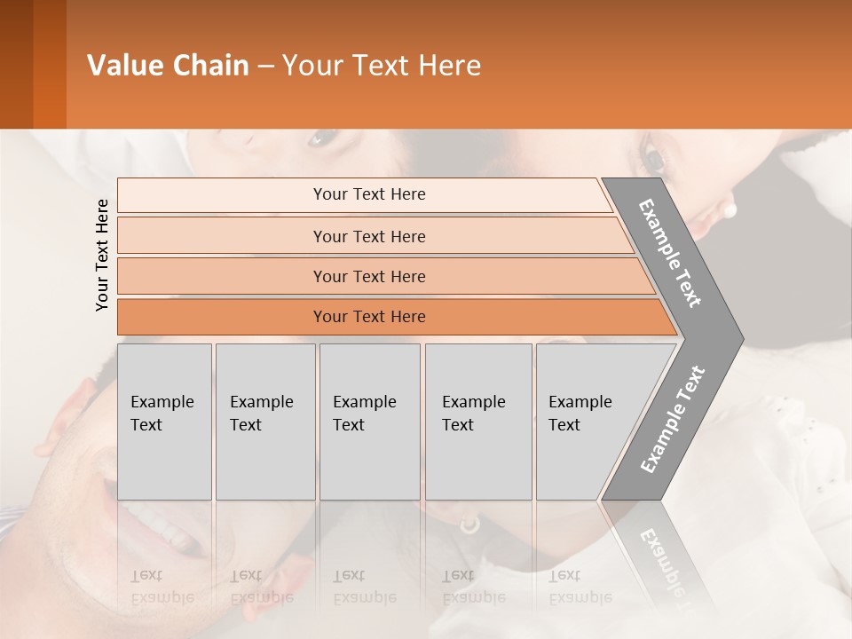 A Group Of People Laying On Top Of Each Other PowerPoint Template