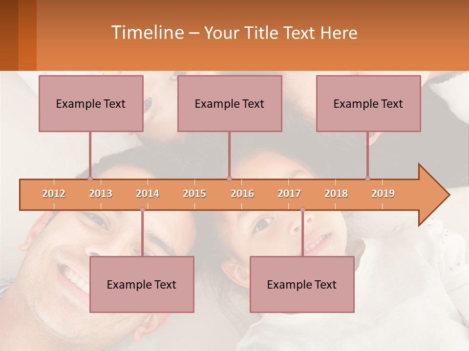 A Group Of People Laying On Top Of Each Other PowerPoint Template