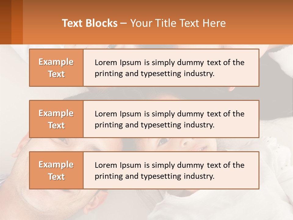 A Group Of People Laying On Top Of Each Other PowerPoint Template