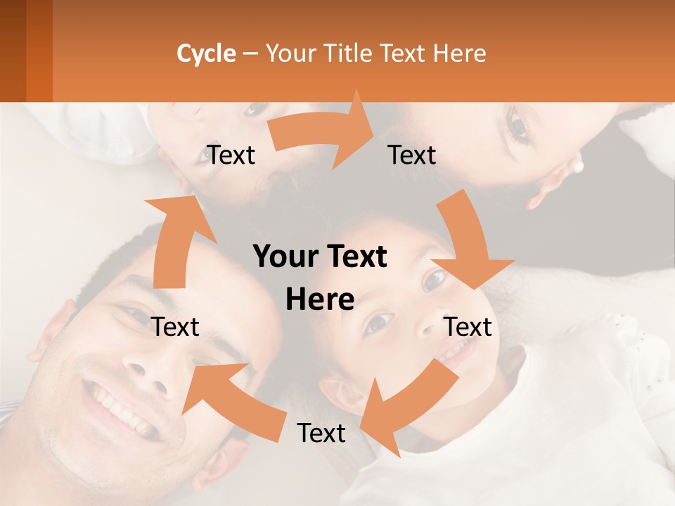 A Group Of People Laying On Top Of Each Other PowerPoint Template