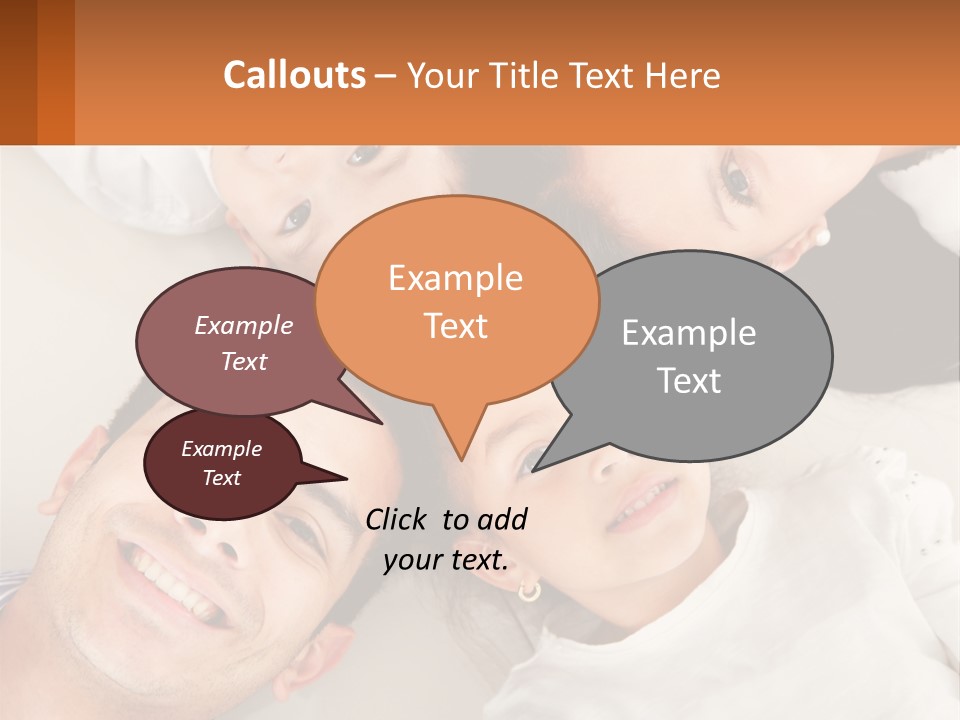 A Group Of People Laying On Top Of Each Other PowerPoint Template