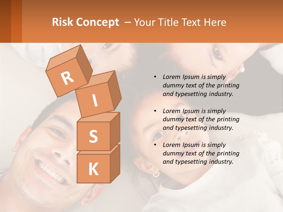 A Group Of People Laying On Top Of Each Other PowerPoint Template