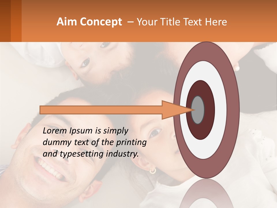 A Group Of People Laying On Top Of Each Other PowerPoint Template